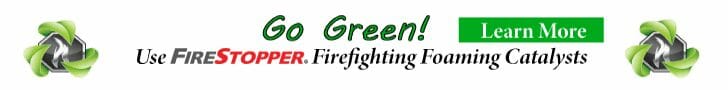 Go Green! Use FireStopper Firefighting® Foaming Catalysts